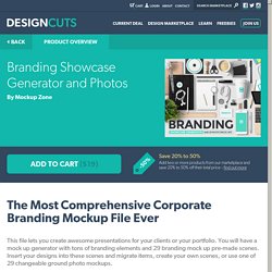 Branding Showcase Generator and Photos « Design Cuts