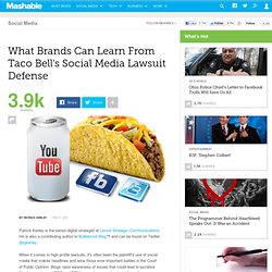What Brands Can Learn From Taco Bell's Social Media Lawsuit Defense