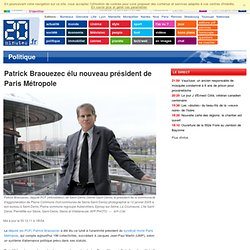 Patrick Braouezec élu nouveau président de Paris Métropole