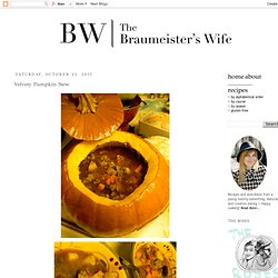The Braumeister's Wife: Velvety Pumpkin Stew