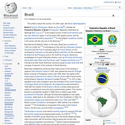 Brazil, wikipedia