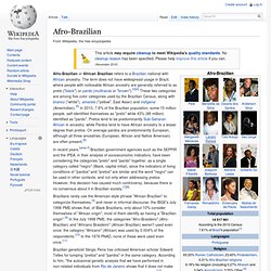 Afro-Brazilian Wiki Page