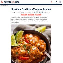 Brazilian Fish Stew (Moqueca Baiana)