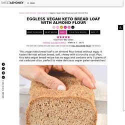 Keto bread loaf with almond flour - Sweetashoney