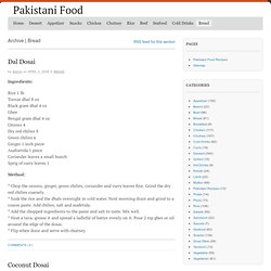Pakistani Food – Bread