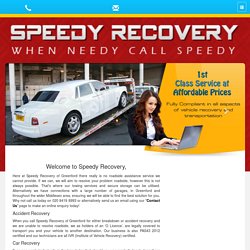 Car Breakdown Recovery Greenford