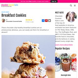 Breakfast Cookies - SUPER Healthy & Delicious!