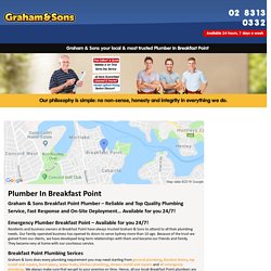 Emergency Plumber – Graham & Sons Plumbing