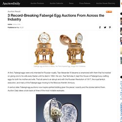 3 Record-Breaking Fabergé Egg Auctions From Across the Industry