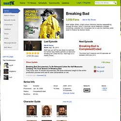 Breaking Bad TV Show - Online Community - ShareTV.org