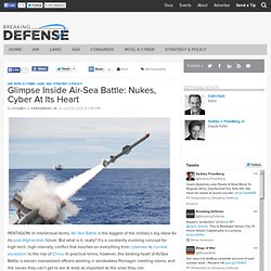 Glimpse Inside Air-Sea Battle: Nukes, Cyber At Its Heart