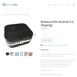 Breakout EDU Kit (Free U.S. Shipping)