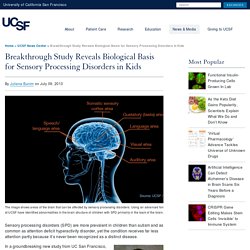 Breakthrough Study Reveals Biological Basis for Sensory Processing Disorders in Kids
