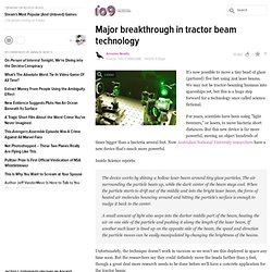 Tractor Beam Technology