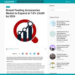 Breast Feeding Accessories Market to Expand at 7.8% CAGR by 2024