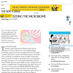 Breast-Feeding the Microbiome