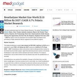 Breathalyzer Market Size Worth $1.10 Billion By 2027