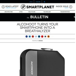 Alcohoot turns your smartphone into a breathalyzer