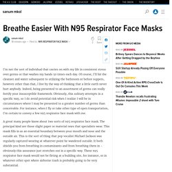 Breathe Easier With N95 Respirator Face Masks