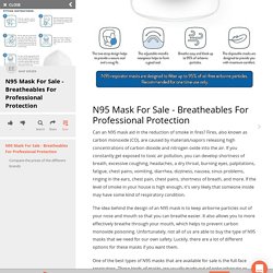 N95 Mask For Sale - Breatheables For Professional Protection