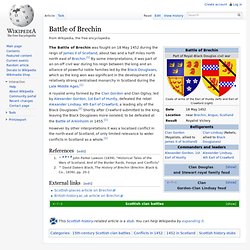 Battle of Brechin