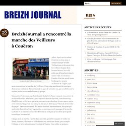 BreizhJournal a rencontré la marche des Veilleurs à Couëron