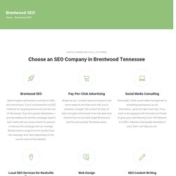 Brentwood SEO - Andrew Ansley SEO