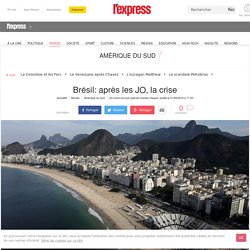 Brésil: après les JO, la crise