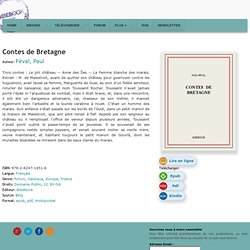 Contes de Bretagne - Féval, Paul