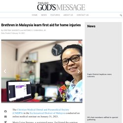 Brethren in Malaysia learn first aid for home injuries
