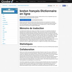 Breton-Français Dictionnaire, Glosbe