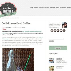 Cold-Brewed Iced Coffee - StumbleUpon