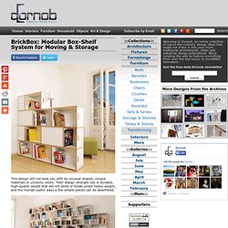 BrickBox: Modular Box-Shelf System for Moving & Storage