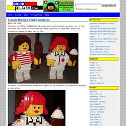 Blog Archive » Female Minifig LEGO Sculptures