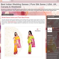 Bridal Saree Online and Their Best Prices