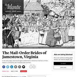 The Mail-Order Brides of Jamestown, Virginia