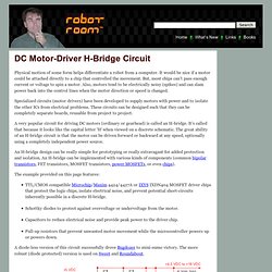 H-Bridge DC Motor Schematic