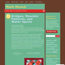 Bridges, Meander Patterns, and Water Sports « Math Munch
