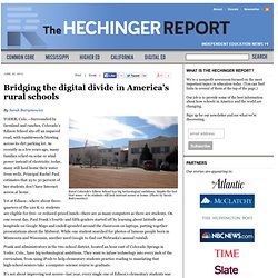 Bridging the digital divide in America’s rural schools