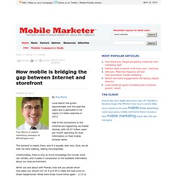 How mobile is bridging the gap between Internet and storefront