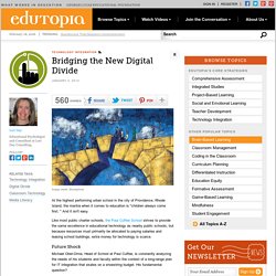 Bridging the New Digital Divide