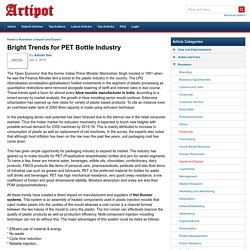Bright Trends for PET Bottle Industry