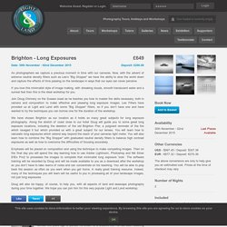 3 day photo Workshop in Brighton