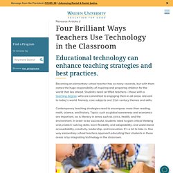 Four Brilliant Ways Teachers Use Technology in the Classroom