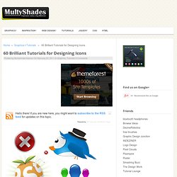 60 Brilliant Tutorials for Designing Icons