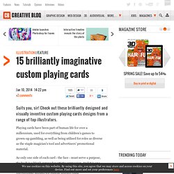 15 brilliantly imaginative custom playing cards