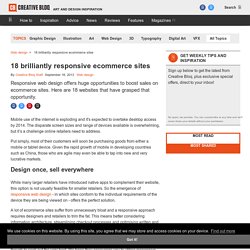 18 brilliantly responsive ecommerce sites