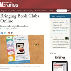 Bringing Book Clubs Online