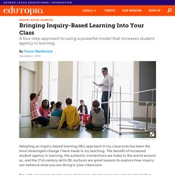 Bringing Inquiry-Based Learning Into Your Class