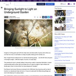 Bringing Sunlight to Light an Underground Garden
